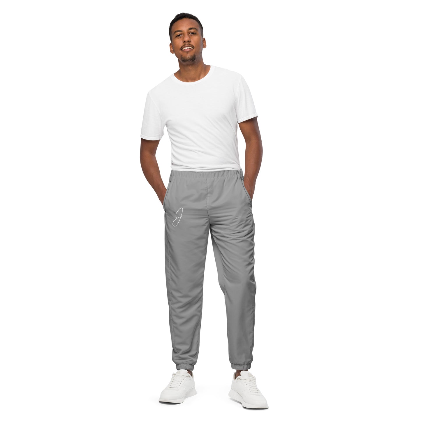 Unisex Silver track pants