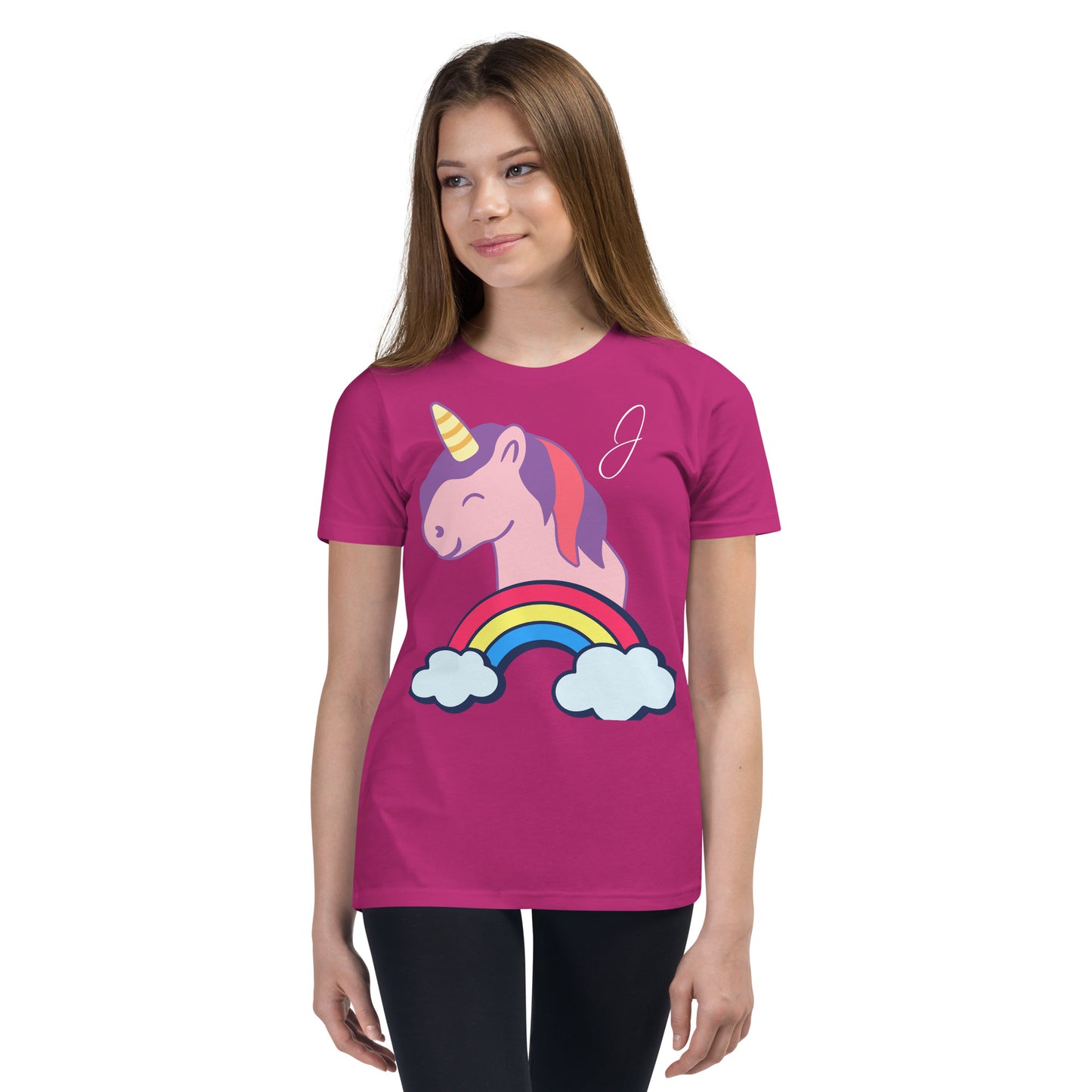 Girl's Unicorn Rainbow T-Shirt