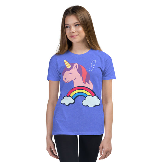 Girl's Unicorn Rainbow T-Shirt
