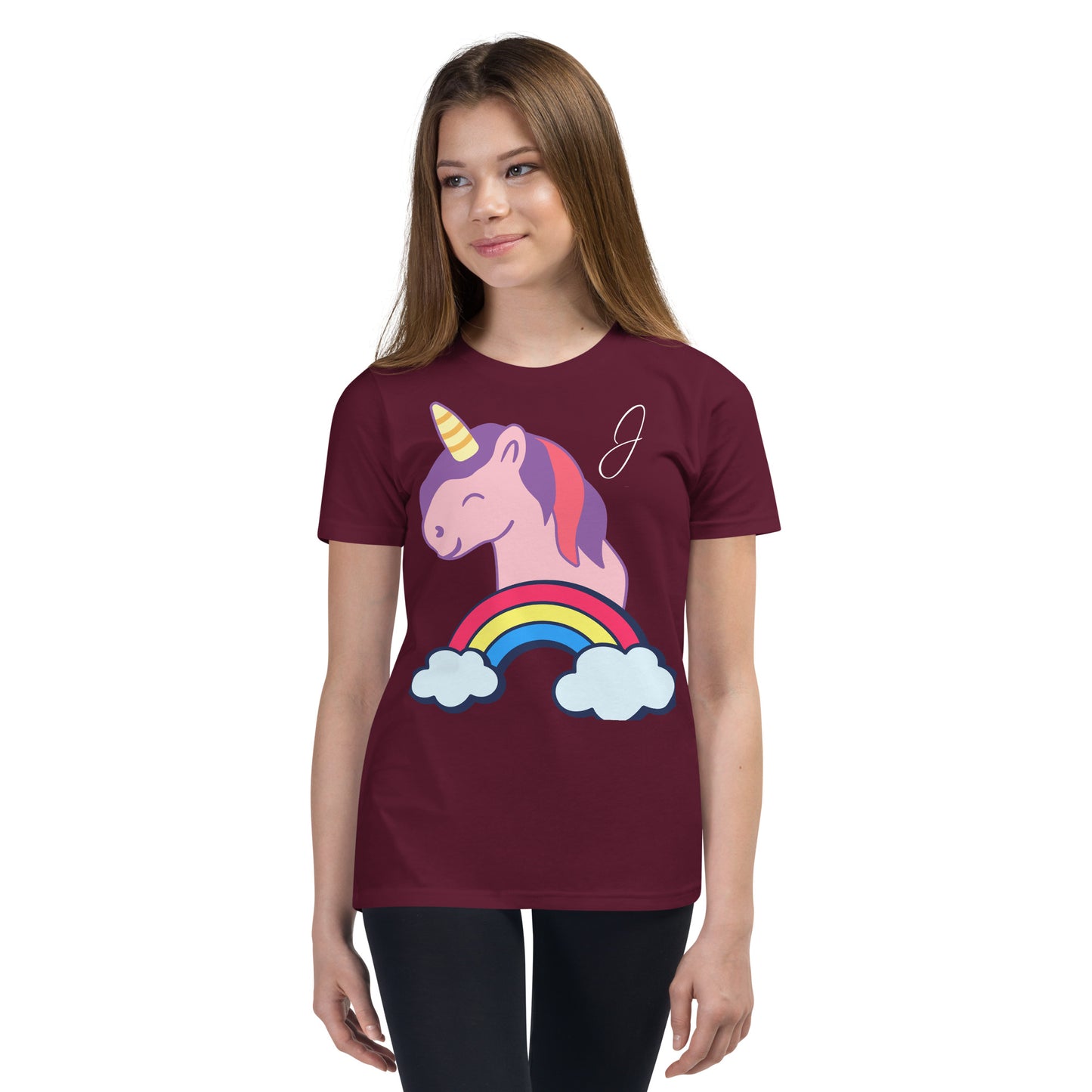 Girl's Unicorn Rainbow T-Shirt