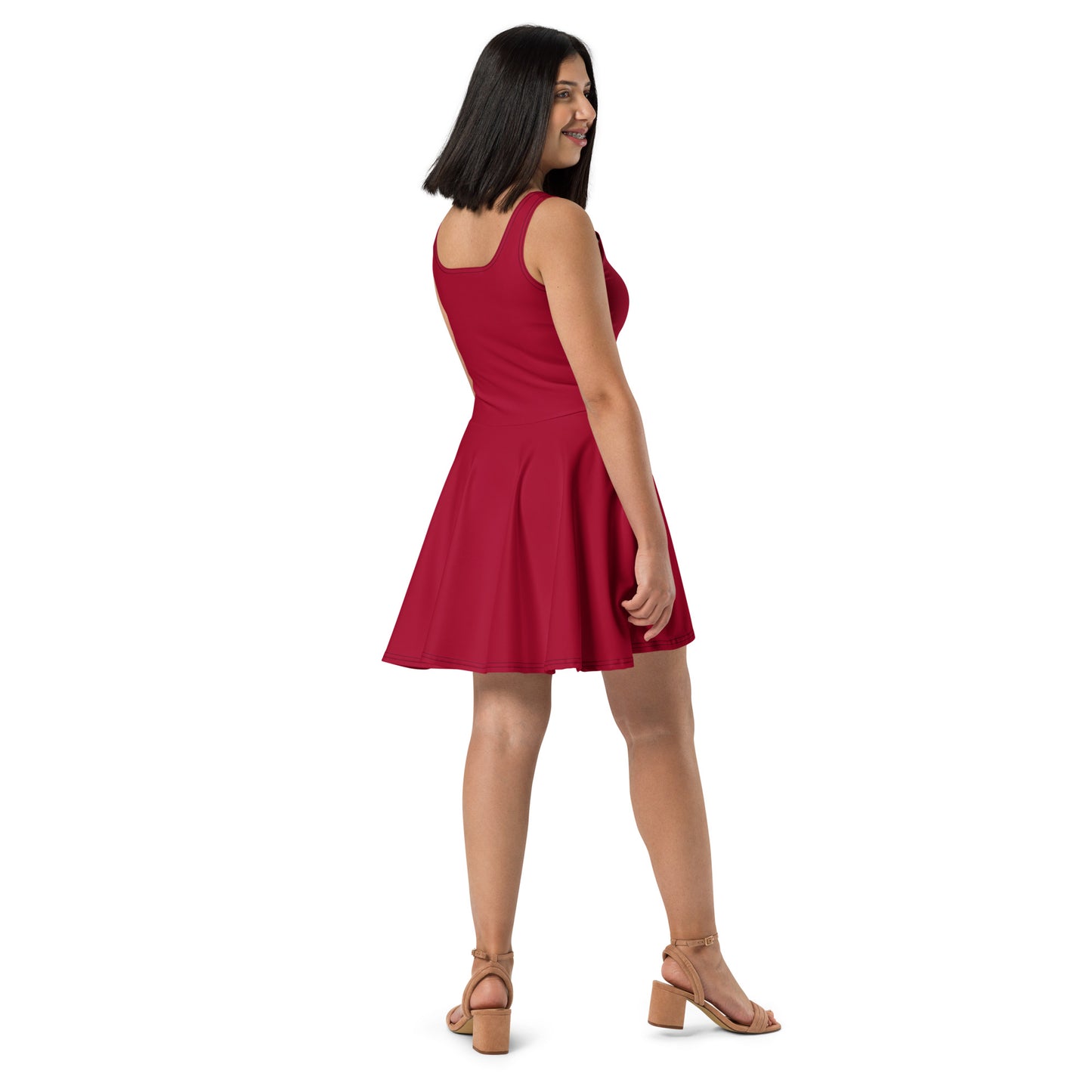 Carmine Skater Dress